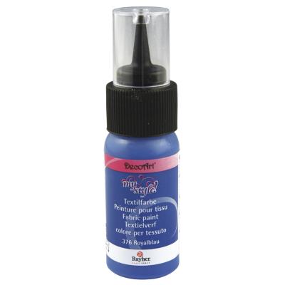 Peinture pour tissu - Bleu royal - 29 ml