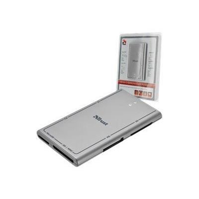 Trust All-in-1 SlimLine Card Reader - kaartlezer - USB 2.0