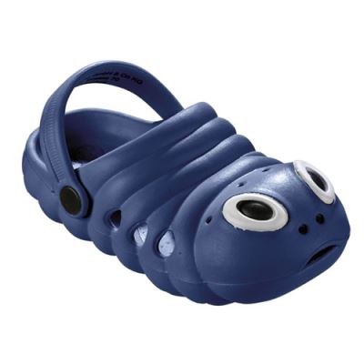 sabots enfants chenille chenille bleu foncé junior taille 25