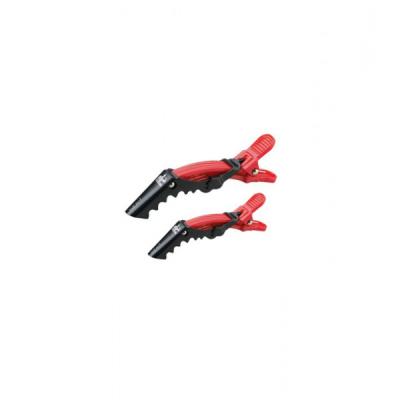 Pinces Cheveux Longs Rouge X4