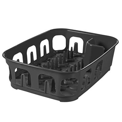 Curver 223900 egouttoir avec 9 assiettes rectangulaire plastique anthracite 3,9 x 2,9 x 1 cm