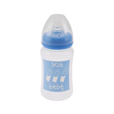 BIBERON - SOS bébé - Bleu pâle - 240 ml