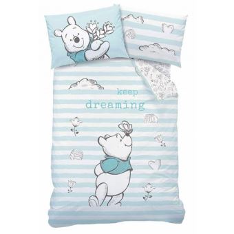 Winnie L Ourson Dreaming Parure De Lit Enfant Housse De Couette Achat Prix Fnac