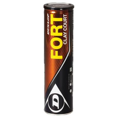 Dunlop tube 4 balles fort clay court
