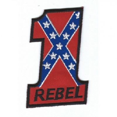 patch N 1 rebel ecusson thermocollant biker motard rock roll