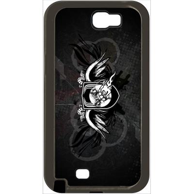 Coque samsung note 2 abstract scary vector