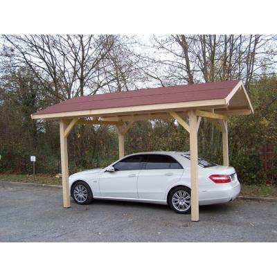Habrita - Carport Avec Couverture Bardeau Bitumé