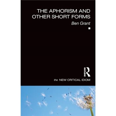 Aphorism & Other Short Forms