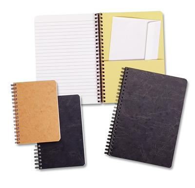 Clairefontaine Collection Nomaddict ex Age Bag Un Cahier à Spirale A4 21x29 7 cm 100 Pages Petits Carreaux Papier 90 g Couverture Carte Lustrée Grain Cuir