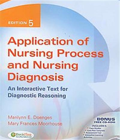 Application of Nursing Process and Nursing Diagnosis