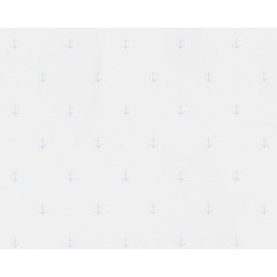 Papier peint PP ANCRE MARINE FD BLANC Lot de 12