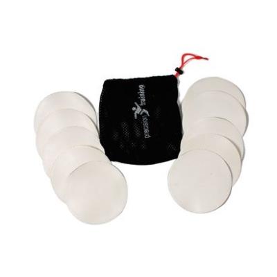Precision disques de marquage circulaires et plats blanc 21 cm