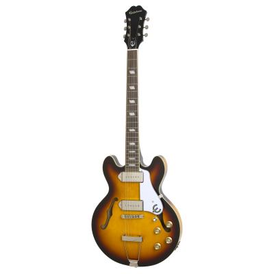 Guitares électriques EPIPHONE CASINO COUPE VINTAGE SUNBURST Demi-caisse