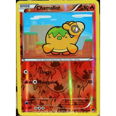 Acheter carte Pokémon 12/122 Chamallot 80 PV - REVERSE XY - Rupture Turbo NEUF FR État correct - 16,00 € carte Pokémon 12/122 Chamallot 80 PV - REVERSE XY - Rupture Turbo NEUF FR État correct - Pokémon reconditionné disponible sur Fnac
