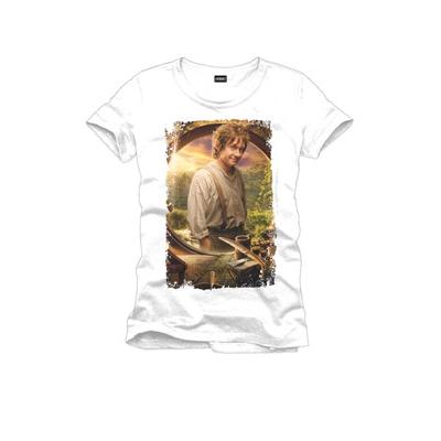 Le Hobbit - T-Shirt Bilbo blanc (L)