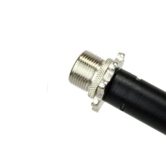 TIGER MCA42-BK Support de microphone de bureau à perche - Base ronde lestée  - Noir