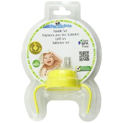 Accessoires poignées et bec souple pour biberons pacific baby