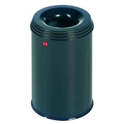 HAILO 0915-422 PROFILINE SAFE 15 CORBEILLE À PAPIER ANTI-FEU EXTINCTION POUBELLE NOIR 15 L