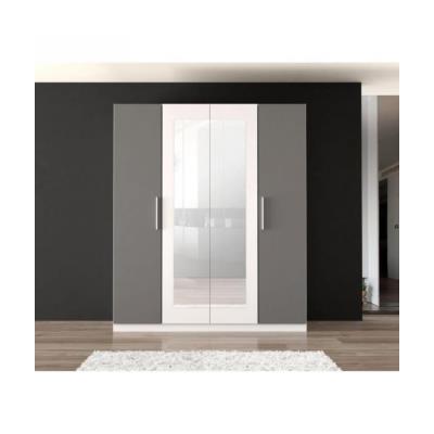 FINLANDEK Armoire PEHMEÄ 181x213cm blanc gris