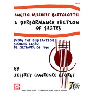 Partitions classique MEL BAY GEORGE JEFFREY LAWRENCE - BARTOLOTTI - PERFORMANCE ED. SECONDO LIBRO DI CHITARRA - GUITAR TAB Guitare