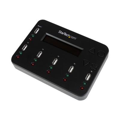 StarTech.com Standalone 1:5 USB-Flash Drive duplicator en -wisser - flashdrive kopieerder - USB-stationduplicator