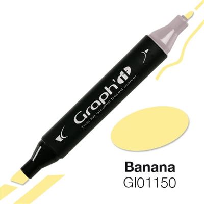 Marqueur à l'alcool graph'it 1150 banana - graph it