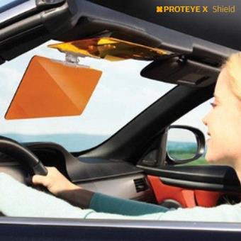 Jeffergarden Pare-soleil de voiture HD 2 en 1 anti-éblouissement pour la  conduite de nuit