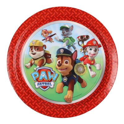 Assiettes en carton Pat'Patrouille (Paw Patrol) : 8 assiettes de fête Amscan
