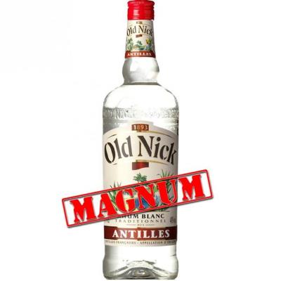 Magnum de rhum blanc old nick 40% 150cl