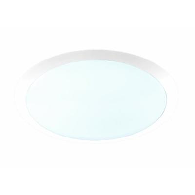 trio leuchten 626512501 plafonnier en plastique avec 1 ampoule led 25 w blanc ø 42 cm