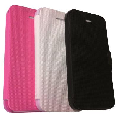 Housse De Protection Rose Avec Fermeture Magnétique Pour Iphone 5