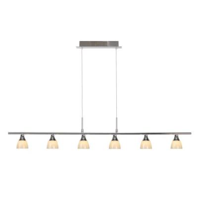 LUCIDE 124502611 LEDECO SUSPENSION VERRE + MÉTAL