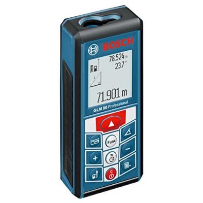 Bosch Professional Télémètre Laser Glm 80 avec Sac De Transport et Chargeur 0601072300