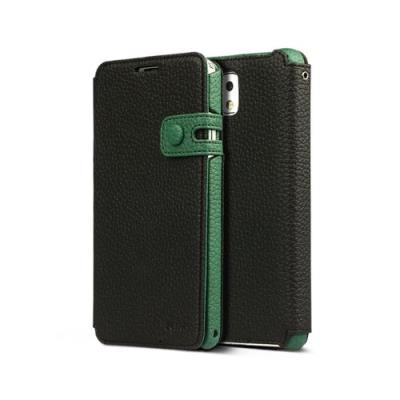 Zenus Étui avec tranche colorée pour Samsung Galaxy Note 3 N9000 Noir