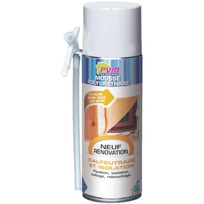 PVM - Mousse polyurethane en aérosol 500 ml