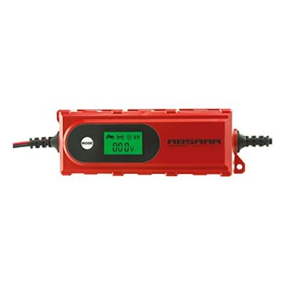 Absaar 0635671 Ab-4 Chargeur De Batterie Automatique 6/12v, Rouge