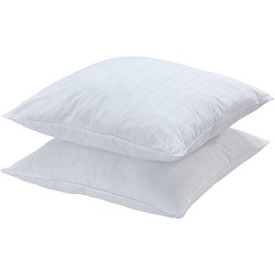 Amazonbasics lot de 2 oreillers en microfibre 65x65 cm