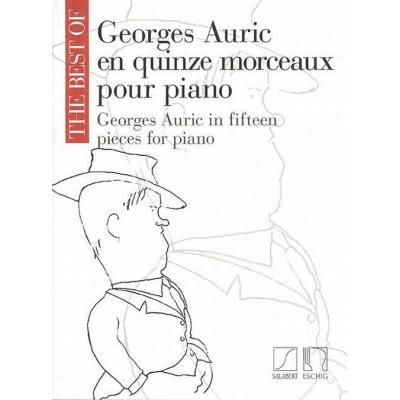 Auric Georges - The Best Of Auric (15 Pieces) - Piano