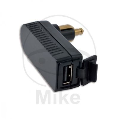 BAAS USB Winkeladapter/Lader 2A pour kleine DIN-Steckdosen Belastbarkeit Strom max.=2 A s'adapte