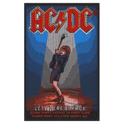 AC/DC Patch Let There Be Rock 7 x 10 cm