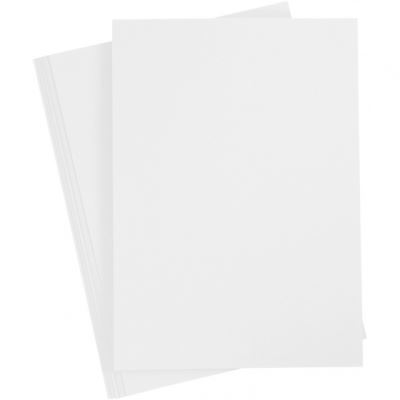 Creotime carton 21 x 29,7 cm 10 pièces 210 g blanc