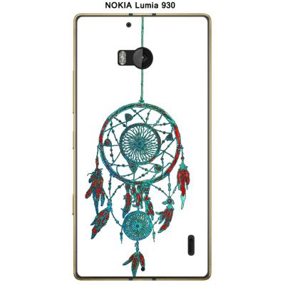 Coque Nokia Lumia 930 design Capteur de rêves fond blanc