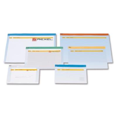 Rexel pochette zip, a5, coloris assortis 675395