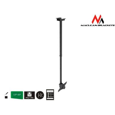 Maclean mc-580 support tv plafond 17-37 50kg mc-580b