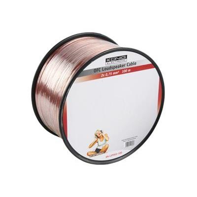 König OFC Loudspeaker Cable - câble pour haut-parleur en vrac - 100 m