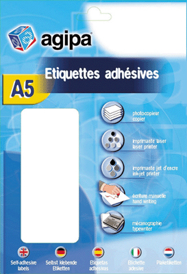 Agipa - Disques Adhesifs 8mm Rose - Etui De 2940