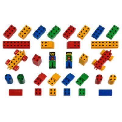 Klein - 0650 - jeu de construction - set ecole manetico 32 pièces, sous sachet