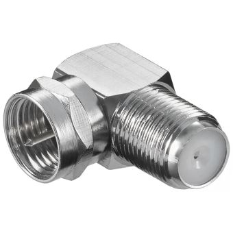 Adaptateur coudé F mâle vers F femelle - 1