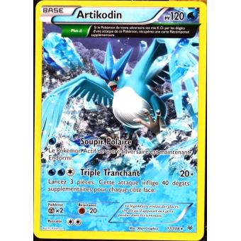 Carte Pokemon 17 108 Artikodin 1 Pv Rare Xy 6 Ciel Rugissant Neuf Fr Jeu De Cartes Achat Prix Fnac