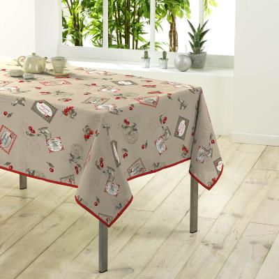 Nappe rectangle 150x240 CERISETTES LIN